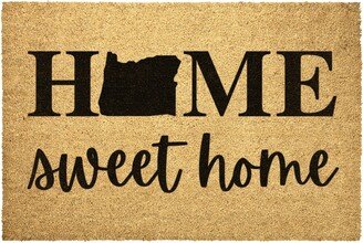 Oregon State Doormat Home Sweet Door Mat Outdoor Rug Decor Housewarming Summer Winter Christmas House Gift