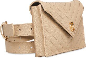 Women's Quilted Chevron Belt Bag