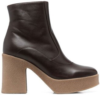 Lajaelus platform ankle boots