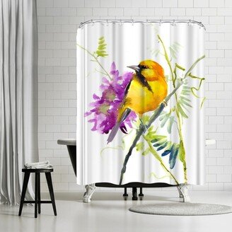 71 x 74 Shower Curtain, Oriole by Suren Nersisyan