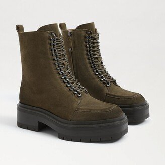 Lovrin Platform Combat Boot-AA