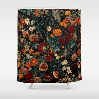 EXOTIC GARDEN - NIGHT XXI Shower Curtain