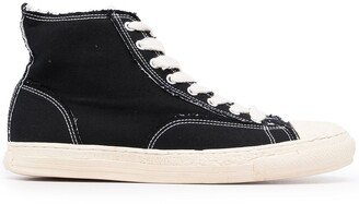 General Scale lace-up high-top sneakers