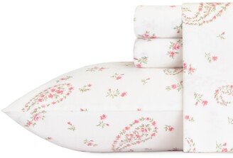 Bristol Cotton Sateen 4 Piece Sheet Set, Queen