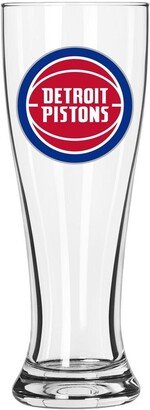 Detroit Pistons Letterman Logo 16 oz Pilsner Glass