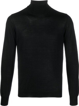 Mike mock-neck knitted jumper