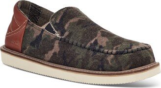 Men's Cozy Vibe Low Sm Camouflage Collapsible Heel Slippers