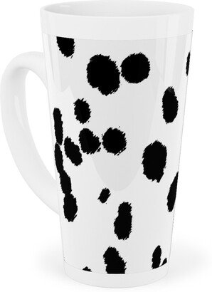 Mugs: Dalmatian Spots Tall Latte Mug, 17Oz, White