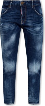 ‘Cool Girl’ Jeans Navy - Blue-AB