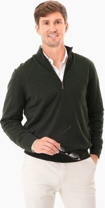 Olive Gamlin Half Zip Sweater