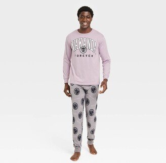 Men's Wakanda Forever Long leeve weater Knit Pajama et