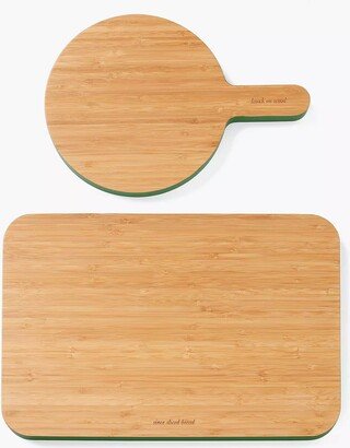 Knock On Wood Cutting Board Paddle & Rectangle