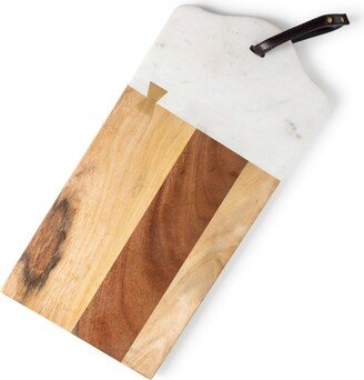 Gauri Kohli Darvaza Marble & Wood Cutting Board - Large