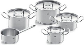 Original-Profi Collection Stainless Steel Cookware with Sauce Pan, 9 Piece