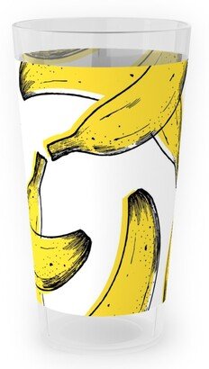 Outdoor Pint Glasses: Banana Outdoor Pint Glass, Yellow