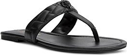 Women's Kensington T Strap Slide Thong Sandals