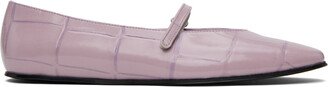 SSENSE Work Capsule – Purple Molly Ballerina Flats