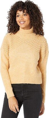 Bradley Pullover (Camel Heather) Women's Clothing