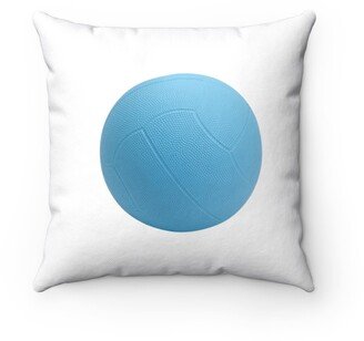 Dodgeball in Blue Color Pillow - Throw Custom Cover Gift Idea Room Decor