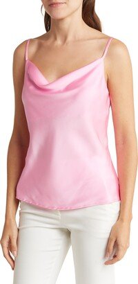 Renee C Satin Cowl Neck Camisole