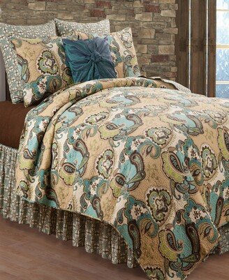 Kasbah Full Queen 3 Piece Quilt Set