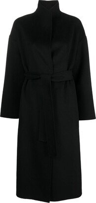 ERMANNO FIRENZE Logo-Patch Belted Trench Coat