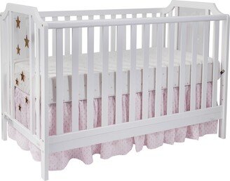 DECO Celeste 3-in-1 Convertible Island Crib White