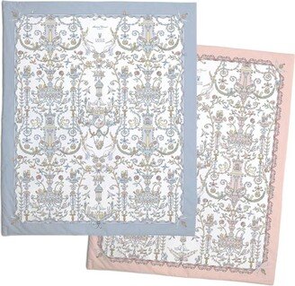 Atelier Choux X Caitlin Wilson Set Of 2 Toile De Jouy Quilts (100Cm X 130Cm)