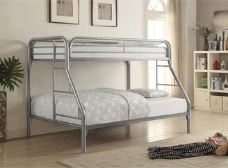 CDecor Celeste Metal Bunk Bed with Rung Ladder