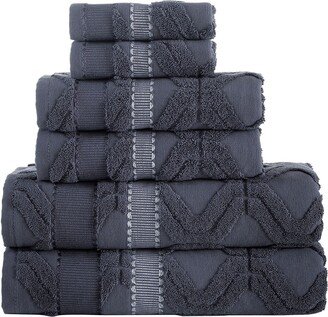 Large Square 6 pcs Towel Set