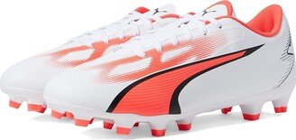 Ultra Play Firm Ground/Artificial Ground White Black/Fire Orchid) Men's Shoes