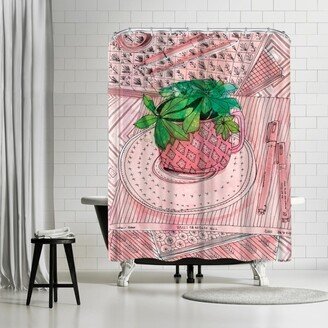 71 x 74 Shower Curtain, My favourite Mug by Paula Mills