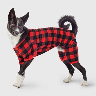 Buffalo Check atching Family Dog Pajamas - Wondershop™ - Black/Red