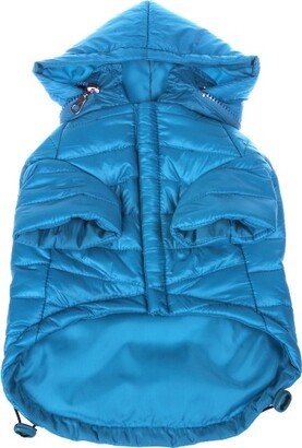 Lightweight Adjustable 'Sporty Avalanche' Dog Coat - Blue - L