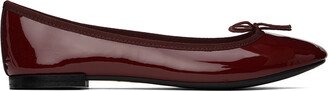 Burgundy Cendrillon Ballerina Flats-AA