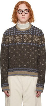 Brown Crewneck Sweater