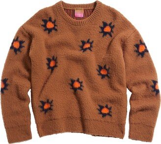 x The Elder Statesman intarsia wool-cashmere jumper