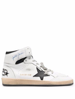 Sky-Star high-top lace-up sneakers-AA