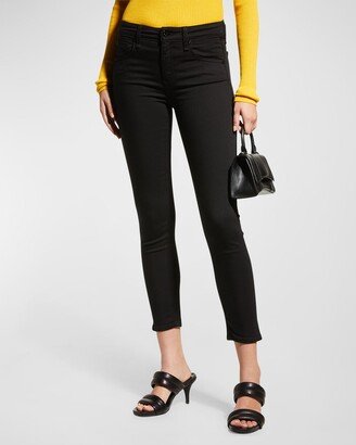 Cate Mid-Rise Skinny Ankle Jeans-AA