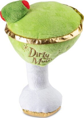 Dirty Muttini Plush Squeaker Dog Toy