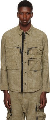 Khaki Parachute Shirt