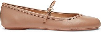 Leather Buckle Mary Janes