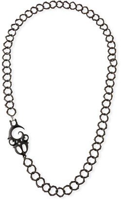 Twig O-Chain Necklace w/ Buffalo Horn