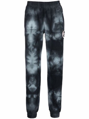 x notRainProof tie-dye track pants