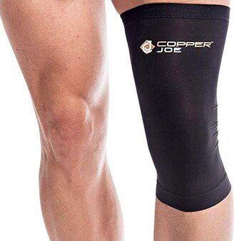 Copper Joe Knee Copression Sleeve, Knee Brace Sleeve Pain Relief ,Weightlifting, Running, Meniscus Tear, ACL, Arthritis - 2 Pack - Mediu