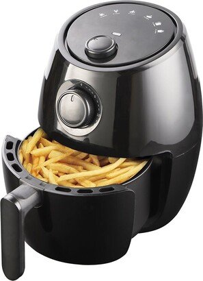 National 2.1 Qt Black Air Fryer With 6 Preset Cooking Functions-AA