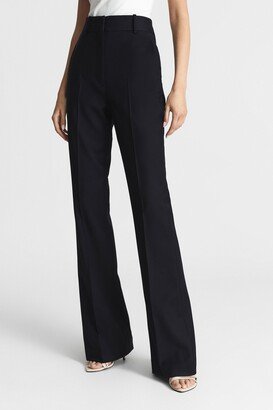 Petite Tailored Flared Suit Trousers-AA