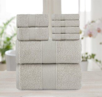 Premium 8Pc Pure Turkish Cotton Towel Set-AC