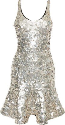 Sequin Camisole Mini Dress