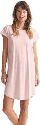 Organic Pima Cotton Carissa Sleepshirt (Heather Pink) Women's Pajama